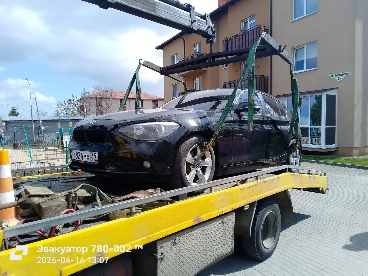 Эвакуация авто в Калининграде 18.05.2026