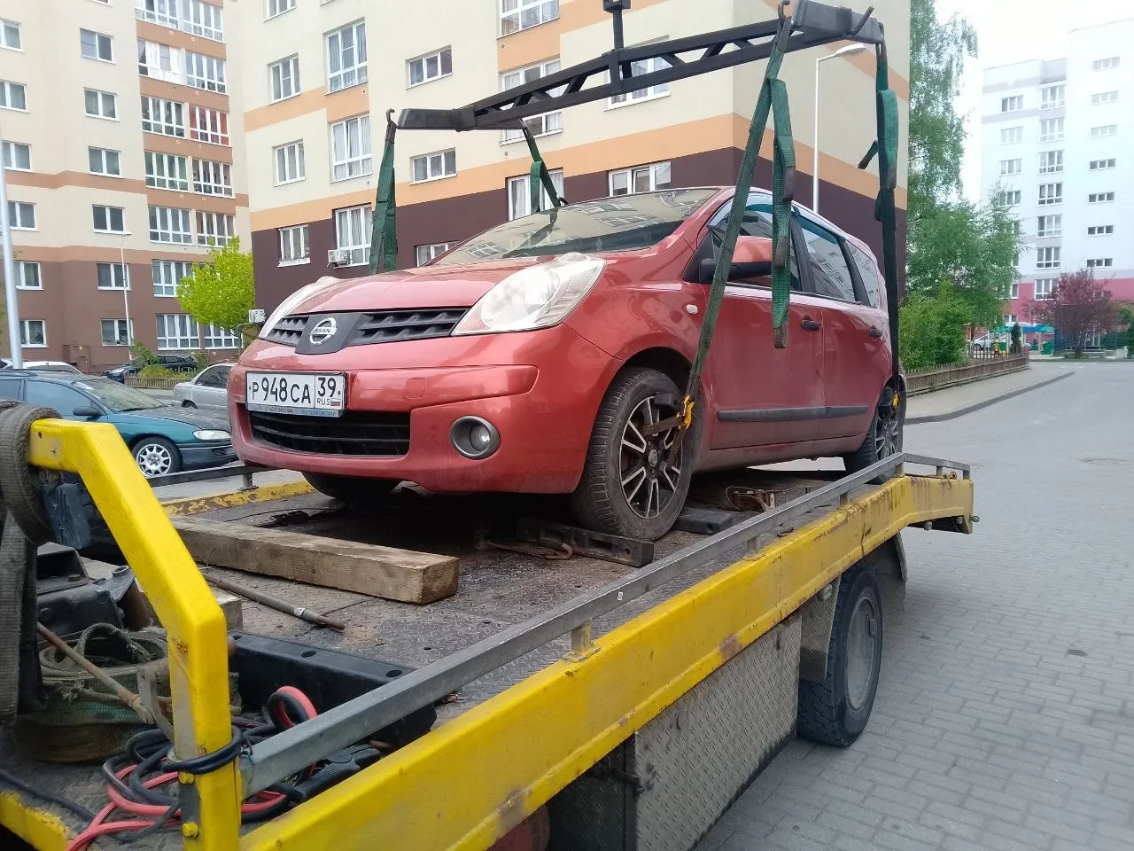 Эвакуация ниссана в Калининграде 20.05.2026